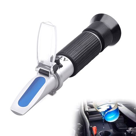 antifreeze refractometer calibration|refractometer for coolant concentration.